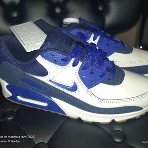 Nike Air Max 90 Home & Away Concord Blue Men’s US Size 10. Authenticated & New.
